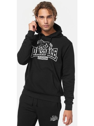 Lonsdale Hoodie "Fochabers" in Schwarz