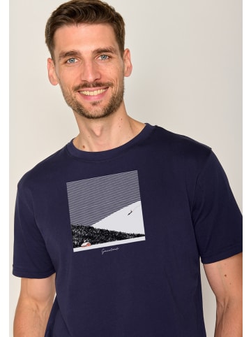 GreenBomb Fusion Nature Snow Silence in Marineblau