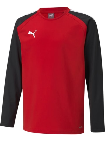 Puma Pullover "TeamLIGA Training Sweat Jr" in Rot