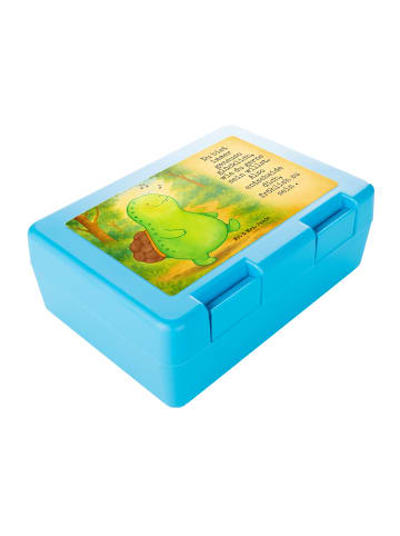 Mr. & Mrs. Panda Bento Box Schildkröte Pfeifen Design mit Spruch in Weiß