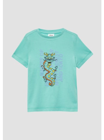 s.Oliver T-Shirt in 6602_türkis