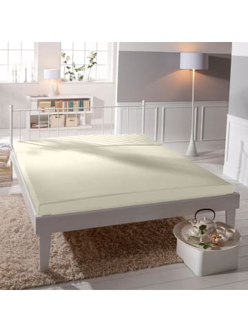 Erwin Müller Biber Spannbettlaken , wasserdicht Köthen in natur