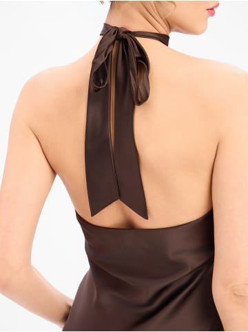 Marie Lund Kleid in schoko - 0003