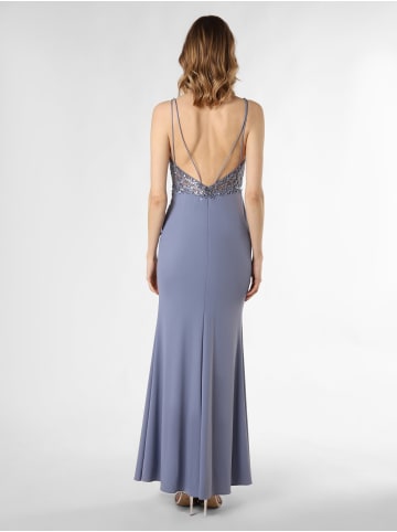 Unique Abendkleid in blau - 0001