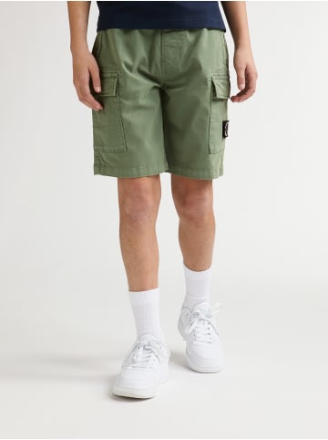 Petrol Industries Relaxed Cargo-Shorts Bahia in Grün