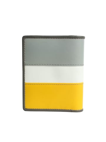7CLOUDS RFID-Geldbörse Keron 7.1 in yellow-white-grey