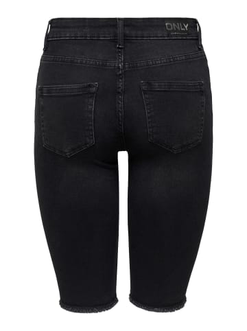 ONLY Jeans-Shorts in Black Denim