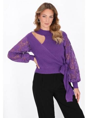 faina Women Sweater in violet