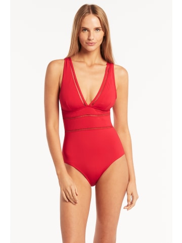Sea Level Essentials Edit Badeanzüge in RED