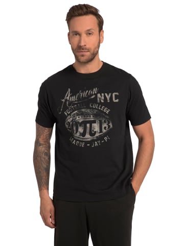 JP1880 Kurzarm T-Shirt in schwarz