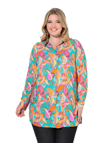 MIAMODA Bluse in blaumint