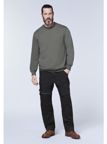 Expand Sweatshirt mit besonders hohem Tragekomfort,  Übergröße in Grau