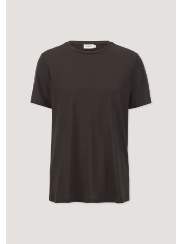Hessnatur Hessnatur Wollshirt Regular aus reiner Bio-Merinowolle in kakao braun
