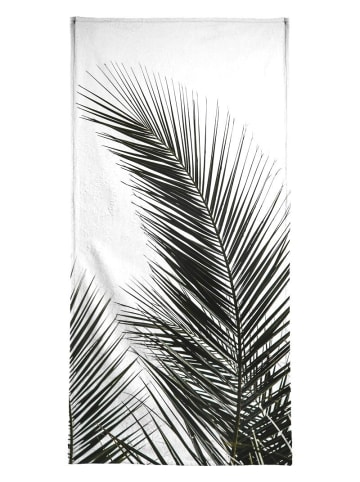 Juniqe Handtuch "Palm Leaves 1" in Bunt