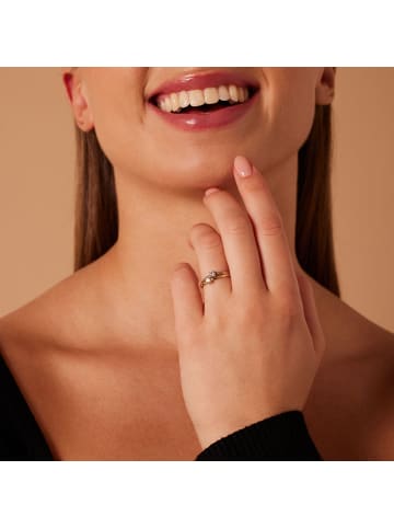 Lucardi 585 Gold Ring  Rund