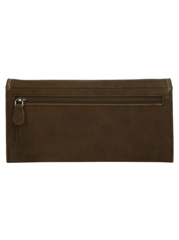Bruno Banani Geldbörse echt Leder in braun