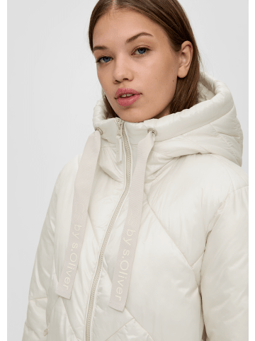 QS Outdoor-Jacke langarm in Creme