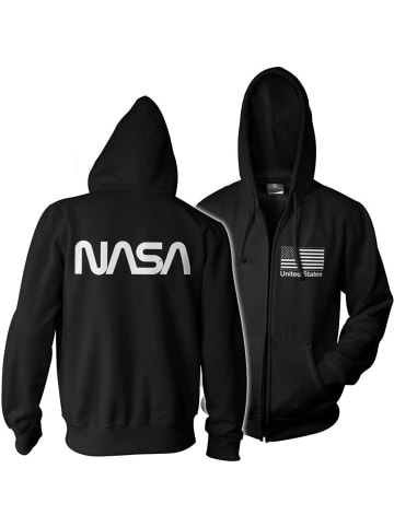 Nasa Hoodie "Black Flag Big Tall Hoodie" in Schwarz