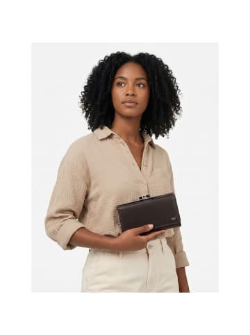 Golden Head Polo Geldbörse RFID Schutz Leder 14 cm dunkelbraun