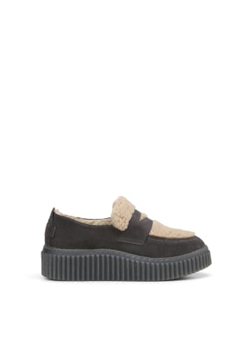 Marc O'Polo Plateau-Loafer Model Bianca in dark graphite