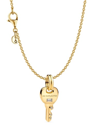 Pandora Damen-Kette mit Anhänger Schlüssel Goldfarben Geschenkset