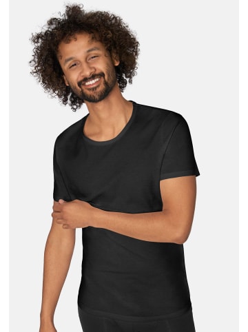 Sloggi Unterhemd / Shirt Kurzarm Go - Organic Cotton in Schwarz