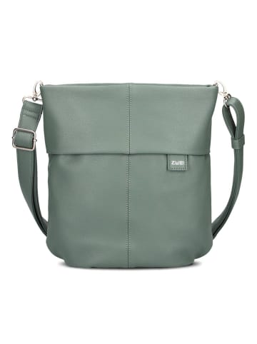 Zwei Mademoiselle.M Schultertasche 27 cm in eucalyptus