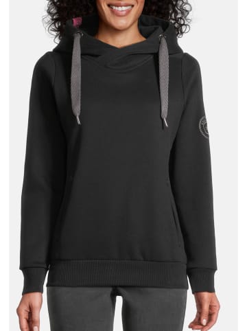 Salzhaut Hoodie für Damen in schwarz