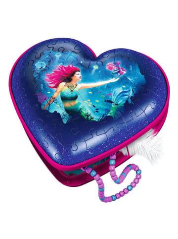 Ravensburger Ravensburger Puzzle 54 Teile Konstruktionsspiel Herzschatulle Bezaubernde Meerjungfrauen in bunt