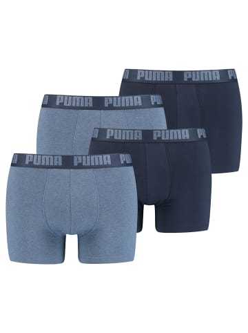 Puma Boxershort 4er Pack in Denim