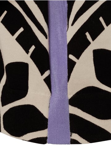 comma Shirt in schwarz beige - 0001