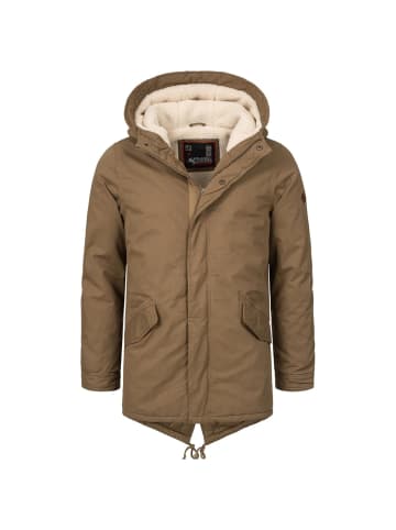 Alessandro Salvarini Winterjacke AS-138 in Camelfarben