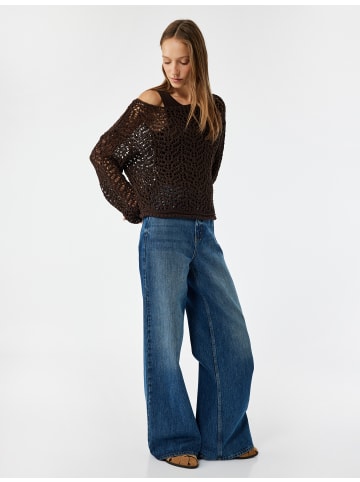 KOTON SWEATERS in Braun