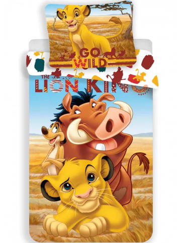 Disney König der Löwen City Adventures Kinder Bettwäsche 100x135cm