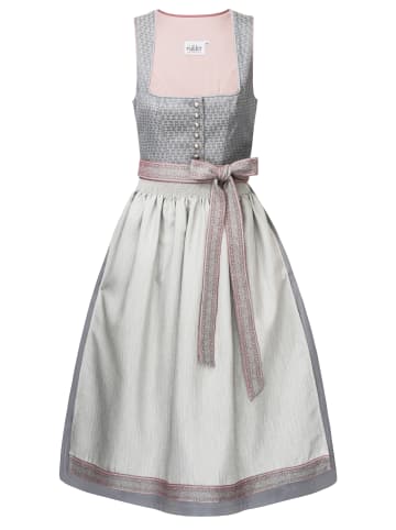 Nübler Dirndl lang Ellen in Silber