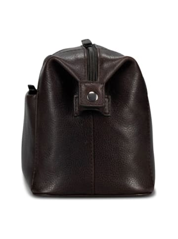 Jost London Kulturbeutel Leder 25 cm brown