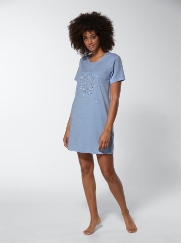 WITT WEIDEN Sleepshirts in hellblau-meliert + rosé-meliert