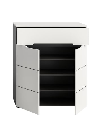 ebuy24 Weiß 80 x 37 cm