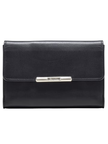 Esquire Helena Geldbörse II Leder 14 cm schwarz