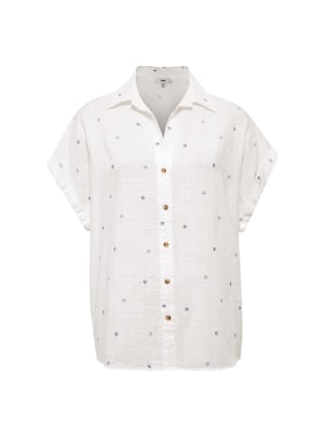 MAVI Kurzarmbluse Short Sleeve Woven in Small Stroke Shell Print