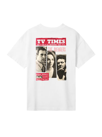 F4NT4STIC T-Shirt TV Times The Avengers 1961 Cover in off-white