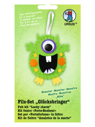 URSUS Filz Set Glücksbringer, MONSTER "MIKE" - ab 3 Jahren