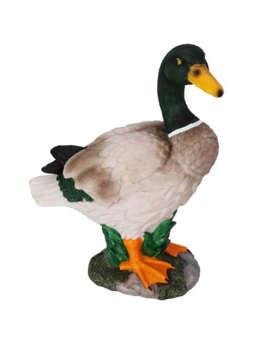 PROGARDEN Gartenfigur Ente in mehrfarben