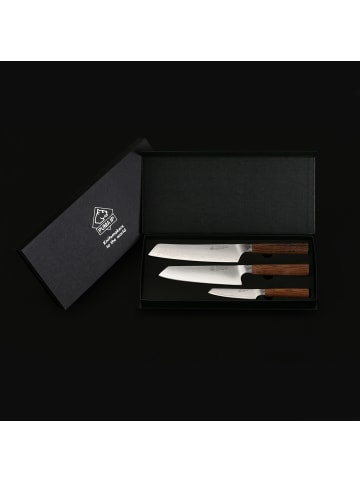 Ernst Siebeneicher-Hellwig  PUMA IP set of 3: chef, santoku & paring knife 