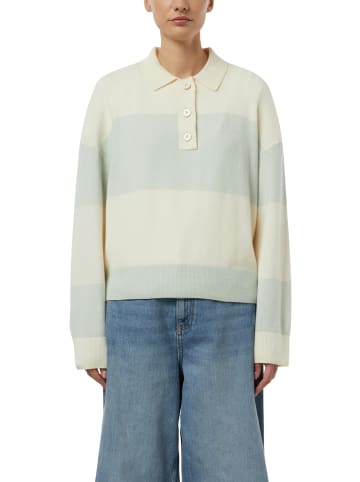 comma Strickpullover in ecru mint - 0001