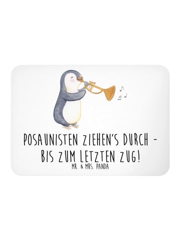 Mr. & Mrs. Panda Magnet Trombone Durchzieher mit Spruch in Weiß