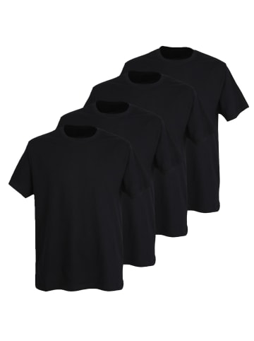 Götzburg T-Shirts 4er Pack in Schwarz