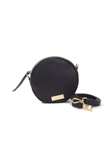 Pompei Donatella Grau Leder Damen Umhänge- Tasche