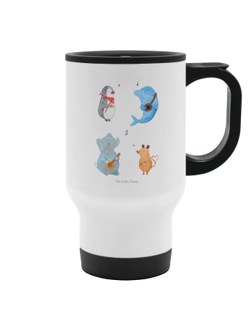 Mr. & Mrs. Panda Isolierbecher Big Einheit ohne Spruch in Weiß