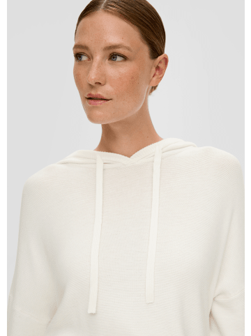 s.Oliver Strickpullover langarm in Creme